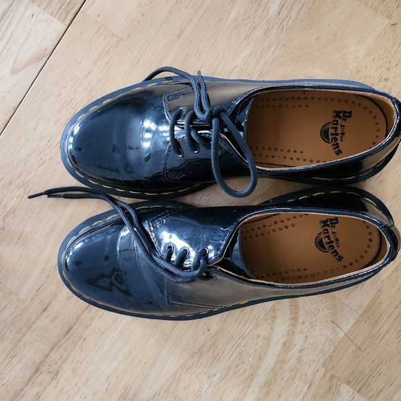 Dr. Marten's Patent Leather Oxford Shoes - Picture 4 of 5